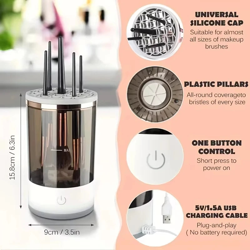 ProClean Electric Makeup Brush Cleaner